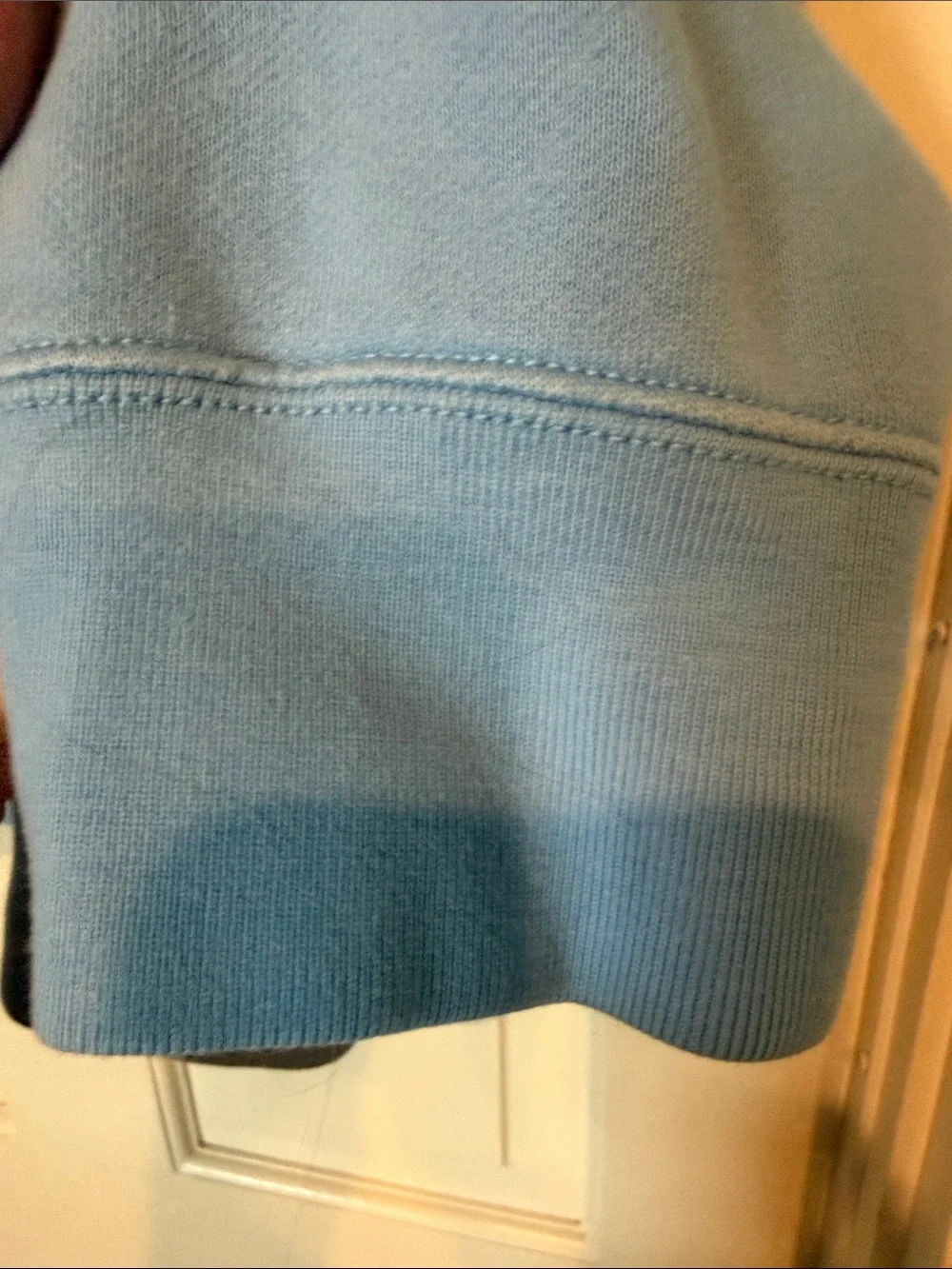 Polo by Ralph Lauren Sky Blue Crewneck Sweater with Yellow Pony